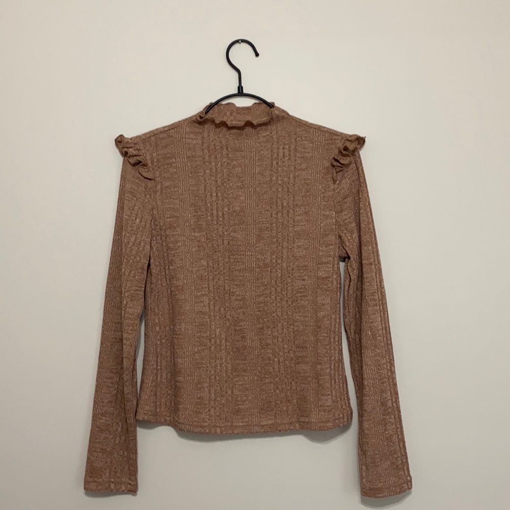 2/15$ NWOT SHEIN mock neck ribbed long sleeve